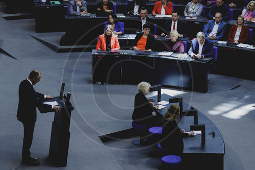 Sondersitzung im Deutschen Bundestag