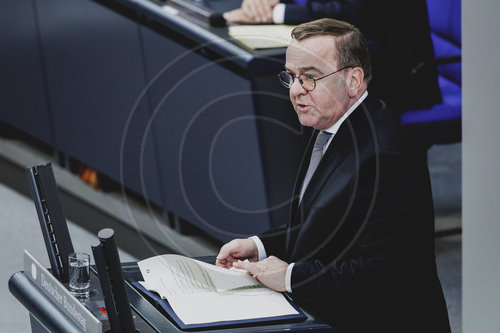 Sondersitzung im Deutschen Bundestag