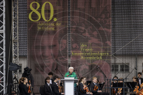 80. Jahrestag der Befreiung des Frauen-Konzentrationslagers Ravensbrueck