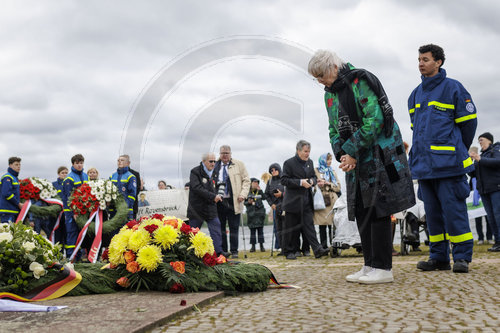 80. Jahrestag der Befreiung des Frauen-Konzentrationslagers Ravensbrueck