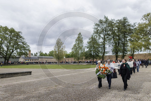 80. Jahrestag der Befreiung des Frauen-Konzentrationslagers Ravensbrueck