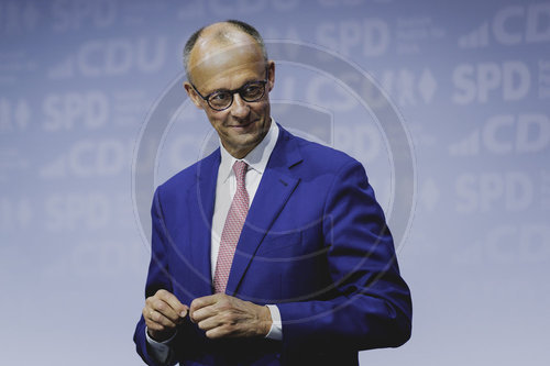 Unterzeichnung des Koalitionsvertrages