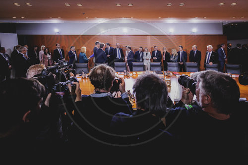 Konstituierende Sitzung des Kabinetts