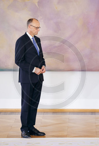 Ernennung des Bundeskanzlers im Schloss Bellevue