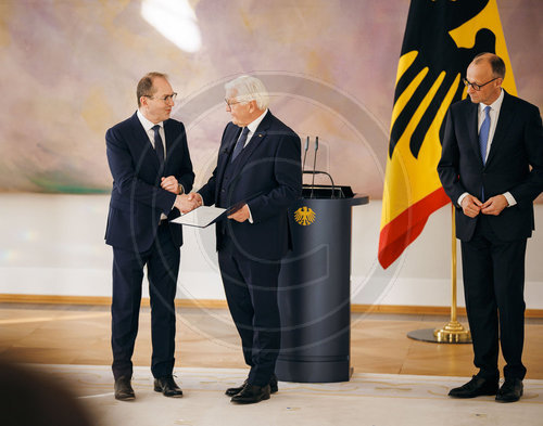Ernennung der Bundesregierung durch den Bundespraesidenten
