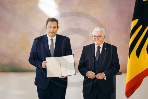 Ernennung der Bundesregierung durch den Bundespraesidenten