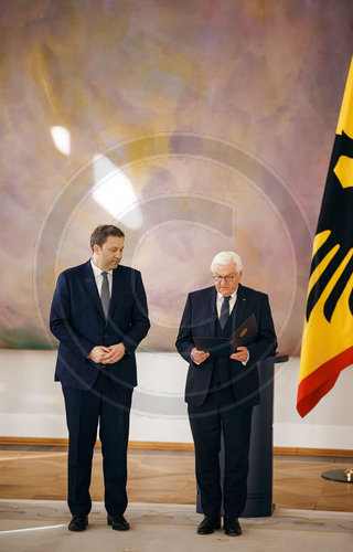 Ernennung der Bundesregierung durch den Bundespraesidenten