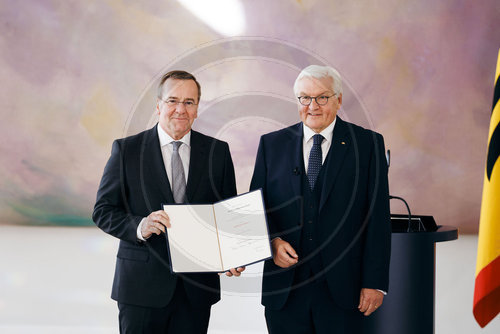 Ernennung der Bundesregierung durch den Bundespraesidenten