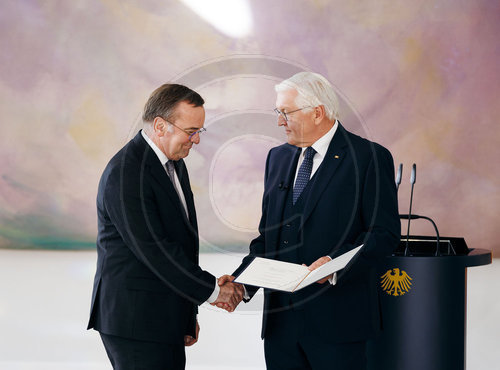 Ernennung der Bundesregierung durch den Bundespraesidenten