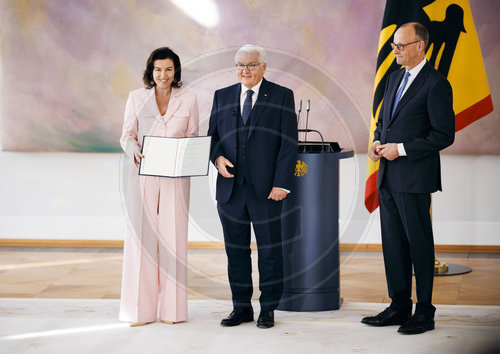 Ernennung der Bundesregierung durch den Bundespraesidenten