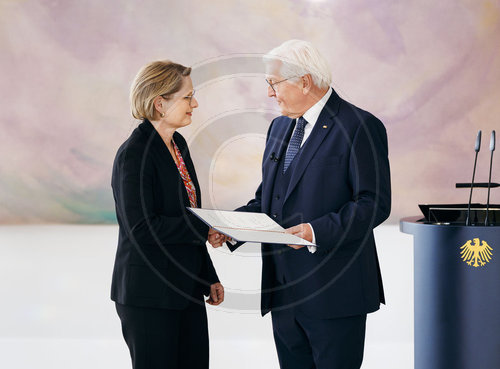 Ernennung der Bundesregierung durch den Bundespraesidenten