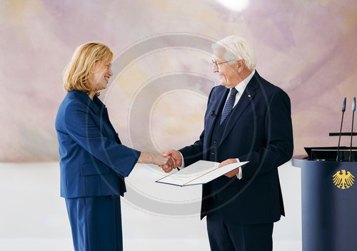 Ernennung der Bundesregierung durch den Bundespraesidenten