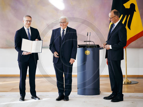 Ernennung der Bundesregierung durch den Bundespraesidenten
