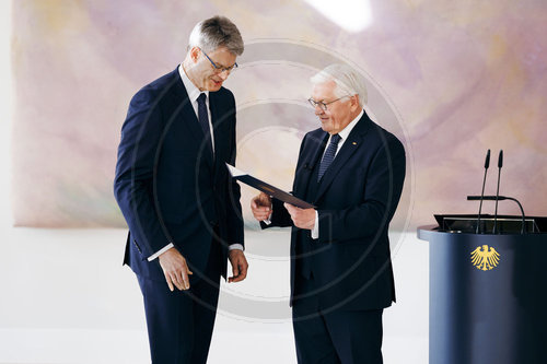 Ernennung der Bundesregierung durch den Bundespraesidenten