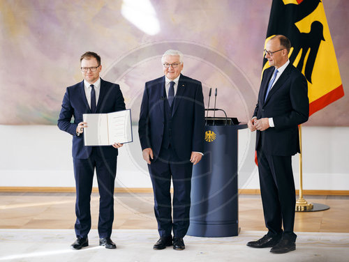 Ernennung der Bundesregierung durch den Bundespraesidenten