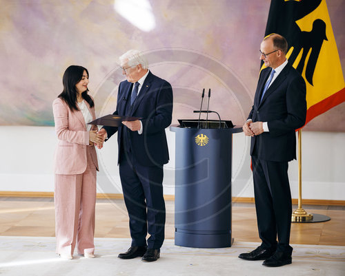 Ernennung der Bundesregierung durch den Bundespraesidenten