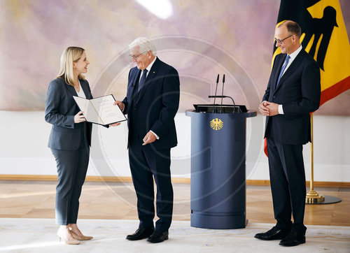 Ernennung der Bundesregierung durch den Bundespraesidenten