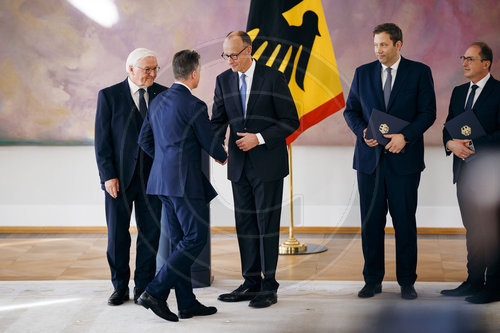 Ernennung der Bundesregierung durch den Bundespraesidenten