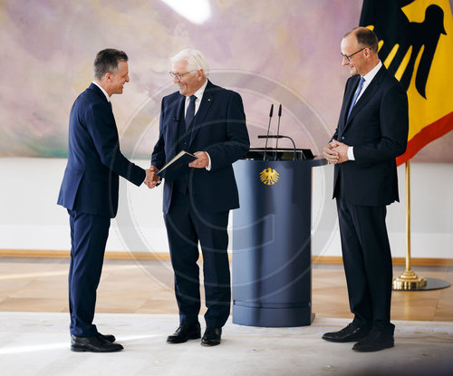 Ernennung der Bundesregierung durch den Bundespraesidenten