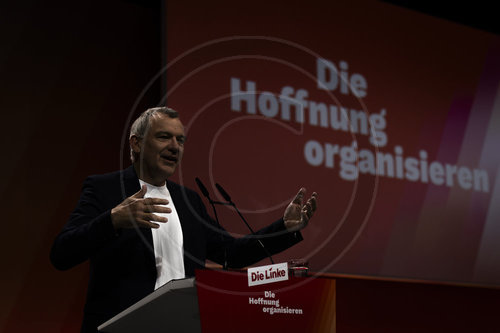 Jan Van Aken Parteitag DIE LINKE