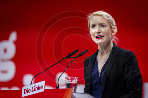 Ines Schwerdtner Parteitag DIE LINKE