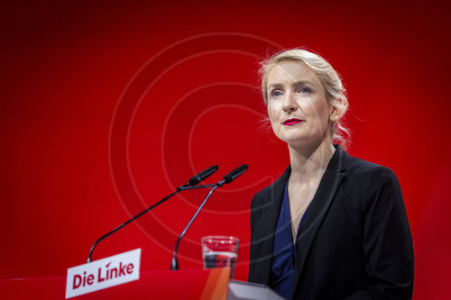 Ines Schwerdtner Parteitag DIE LINKE