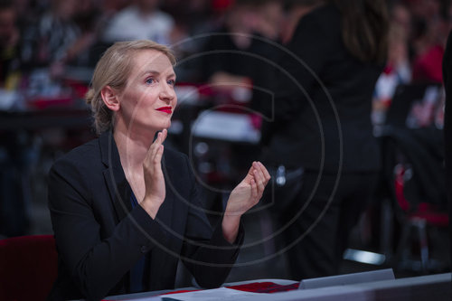 Ines Schwerdtner Parteitag DIE LINKE