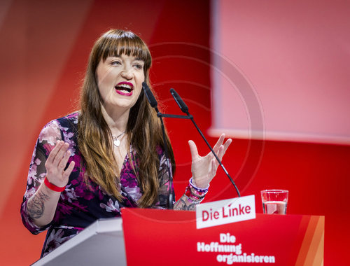 Heidi Reichinnek Parteitag DIE LINKE