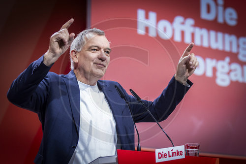 Jan van Aken Parteitag DIE LINKE