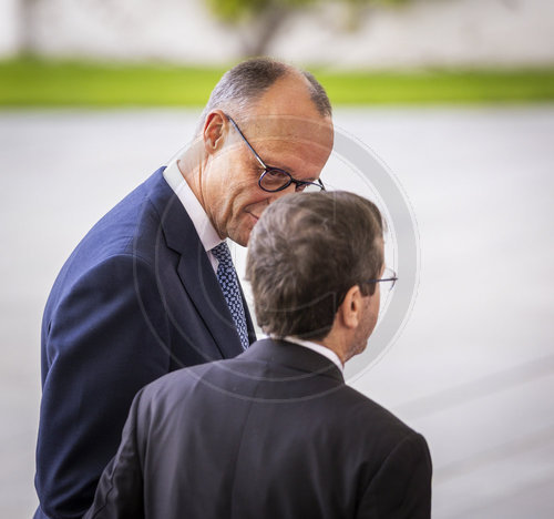 Friedrich Merz und Isaac Herzog