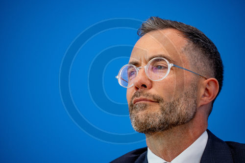 Regierungspressekonferenz mit Herr Michael Stempfle