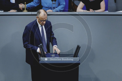 Regierungserklaerung von Bundeskanzler Merz