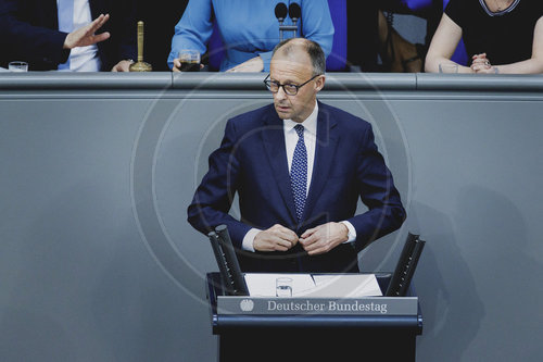 Regierungserklaerung von Bundeskanzler Merz