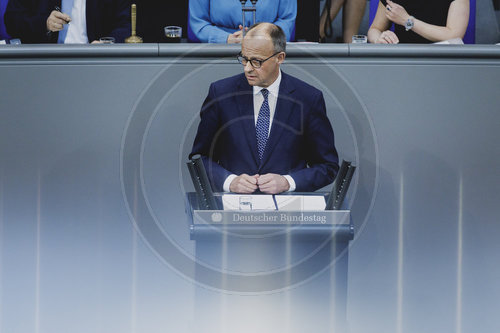 Regierungserklaerung von Bundeskanzler Merz