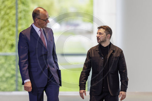 Wolodymyr Selenskyj und Friedrich Merz