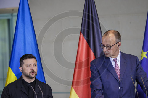 Wolodymyr Selenskyj und Friedrich Merz