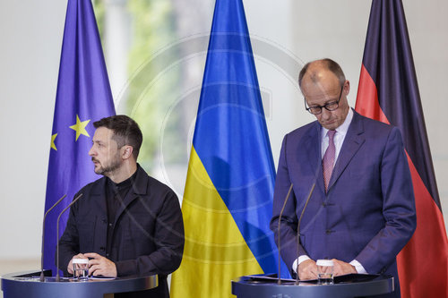 Wolodymyr Selenskyj und Friedrich Merz