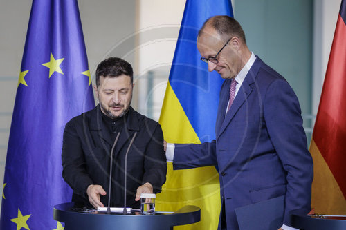 Wolodymyr Selenskyj und Friedrich Merz