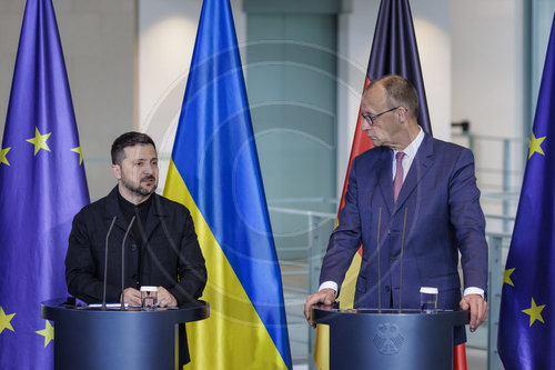 Wolodymyr Selenskyj und Friedrich Merz