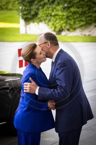 Friedrich Merz und Mette Frederiksen