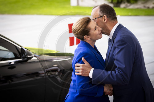 Friedrich Merz und Mette Frederiksen