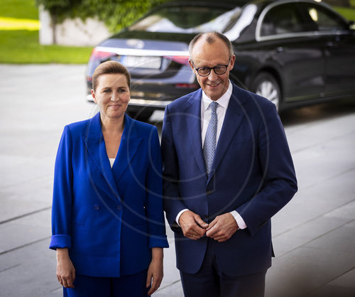 Friedrich Merz und Mette Frederiksen