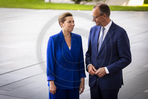 Friedrich Merz und Mette Frederiksen