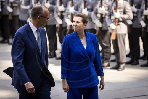 Friedrich Merz und Mette Frederiksen