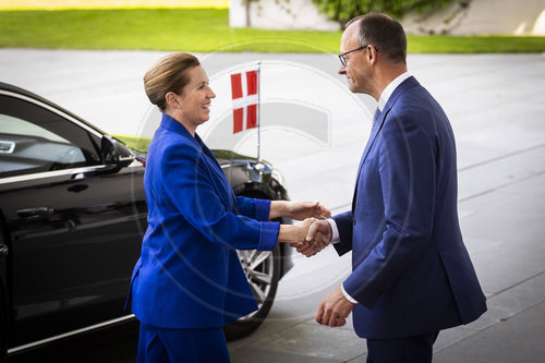 Friedrich Merz und Mette Frederiksen