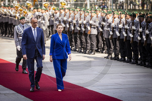 Friedrich Merz und Mette Frederiksen