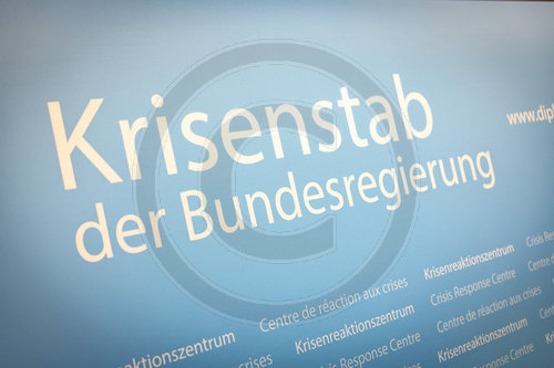 HeadlineSitzung des Krisenstabes der Bundesregierung