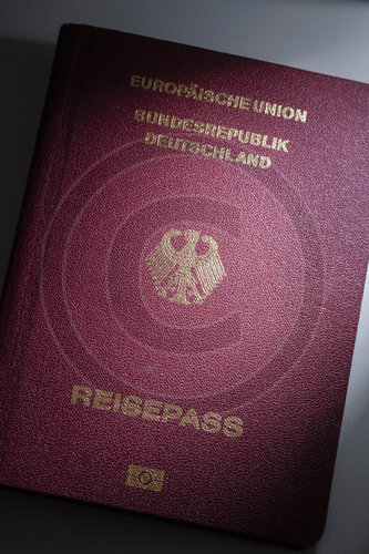 Symbolfoto deutscher Reisepass