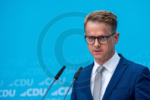 Pressekonferenz CDU