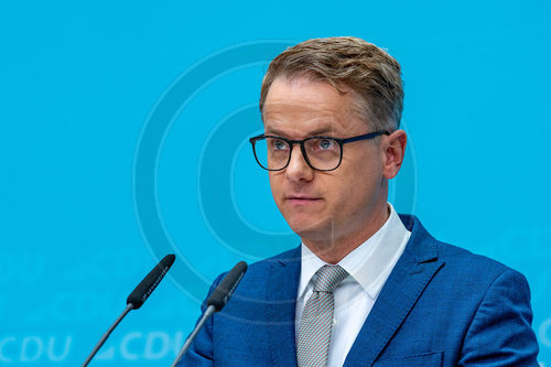 Pressekonferenz CDU
